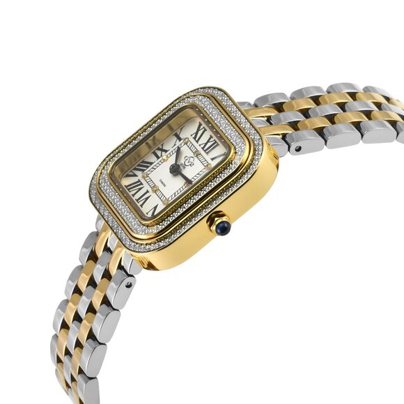 Gevril GV2 Bellagio Diamond Swiss Bracelet Watch, 30mm